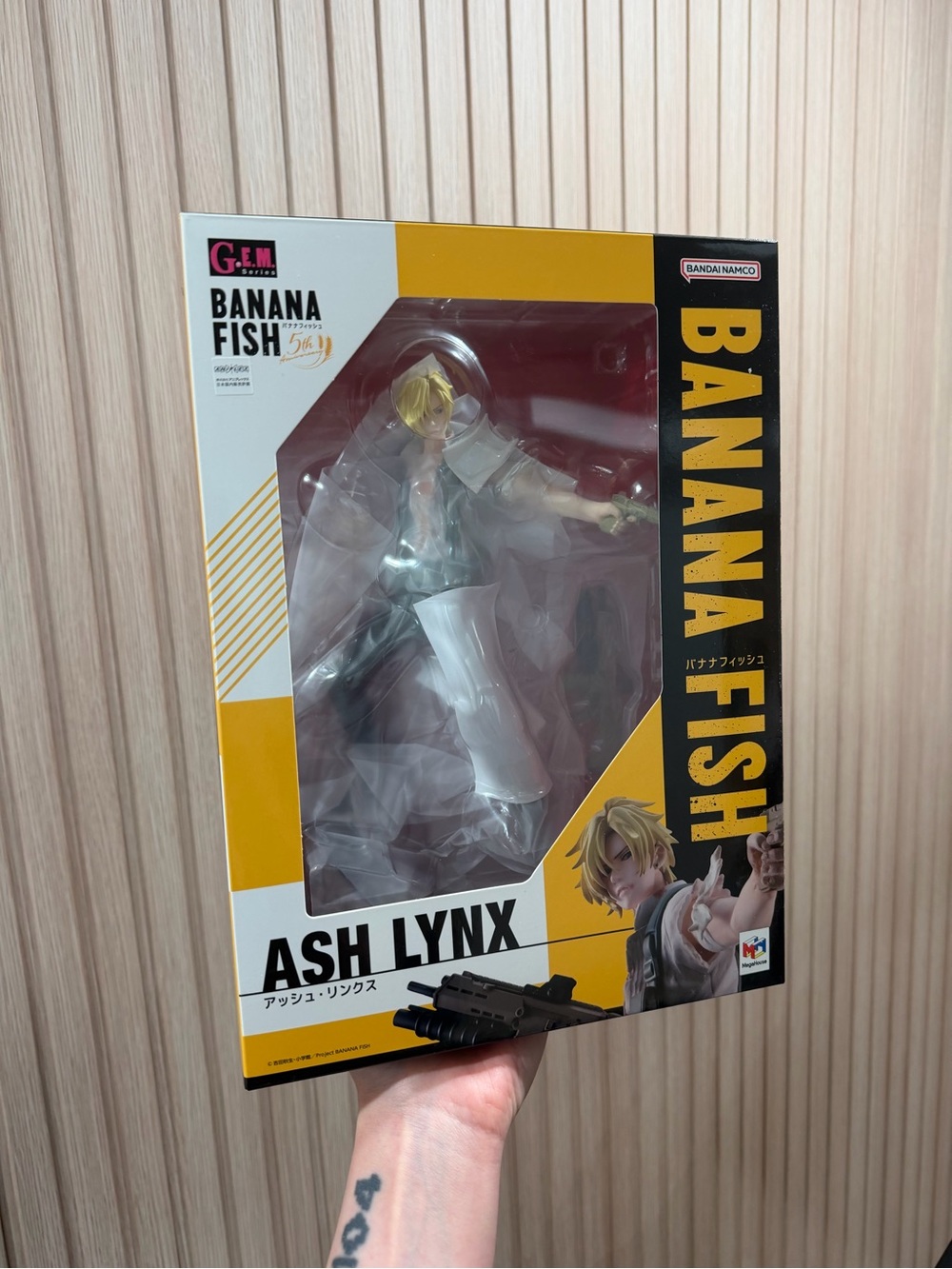 Ash Lynx Banana Fish Megahouse GEM Series Anime PVC Figure